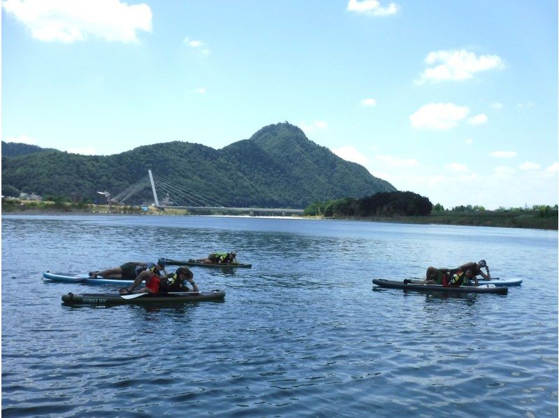 【岐阜・長良川】岐阜城・金華山＆清流長良川サップツアー！！(お手軽2時間コース)の紹介画像