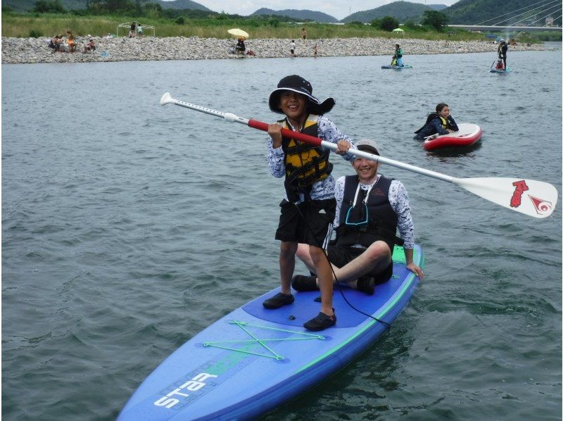 【岐阜・長良川】岐阜城・金華山＆清流長良川サップツアー！！(お手軽2時間コース)の紹介画像