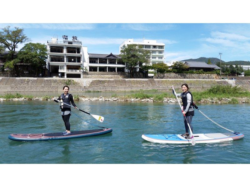 【岐阜・長良川】岐阜城・金華山＆清流長良川サップツアー！！(お手軽2時間コース)の紹介画像