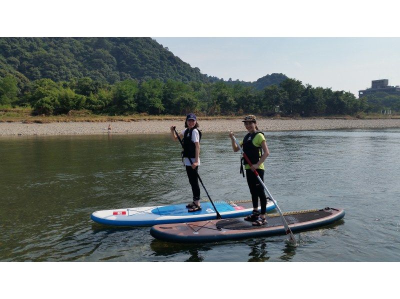 【岐阜・長良川】岐阜城・金華山＆清流長良川サップツアー！！(お手軽2時間コース)の紹介画像