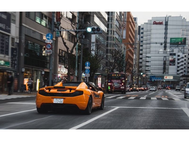 [東京]乘坐超級跑車在夜晚的城市駕駛！夜燈駕駛體驗の紹介画像