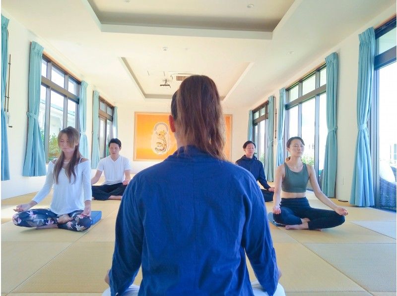 【沖縄・恩納村・ヨガ・メディテーション】だれでも簡単にできる自然に囲まれて行う瞑想体験＆独自の呼吸法の紹介画像