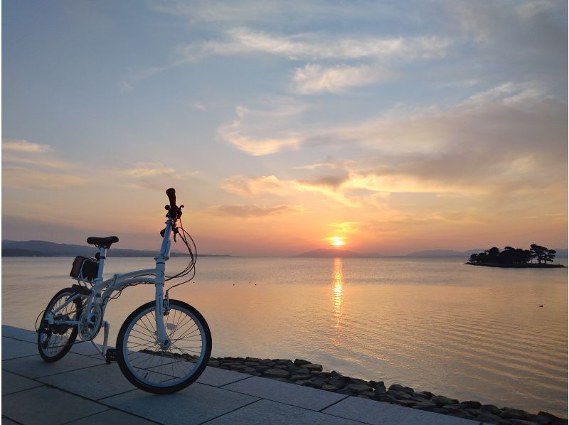 [Shimane Matsue] [E-Bike rental cycle] Let's experience pottering and lakeside cycling with a fashionable electric bicycle that you want to take pictures [1 day rental]の紹介画像