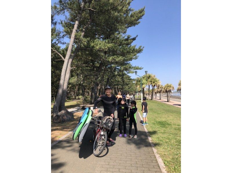 [Miyazaki ・ Qingdao Beach] Parents & Kids Surfing! 1 minute walk to Qingdao Beach!