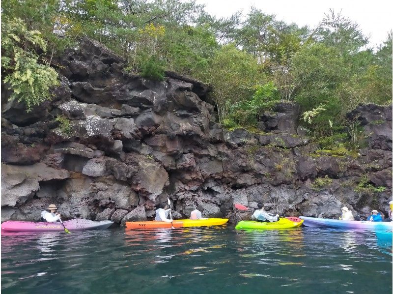 【山梨・富士五湖・西湖・地域クーポンOK】ワンちゃんOK！気軽に湖上が満喫できる魅力満載の西湖カヤック体験120分プランの紹介画像