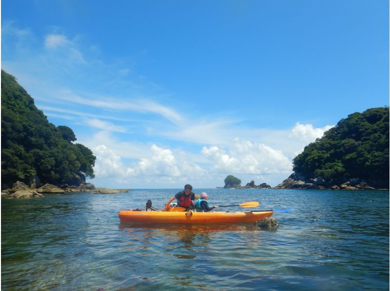 【徳島・海陽町水床】水床(みとこ)湾・太平洋シーカヤック＋スノーケル (夏シーズン）の紹介画像