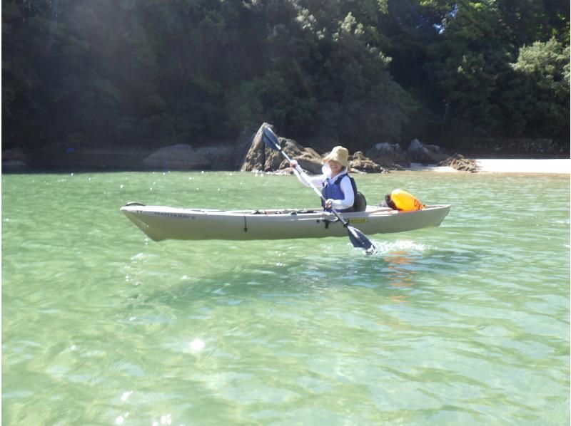 【徳島・海陽町水床】水床(みとこ)湾・太平洋シーカヤック＋スノーケル (夏シーズン）の紹介画像