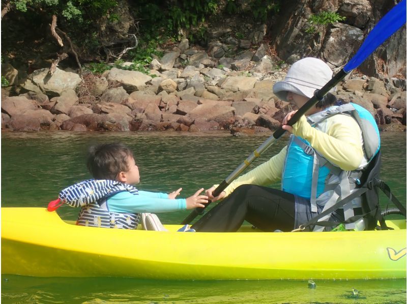 【徳島・海陽町水床】水床(みとこ)湾・太平洋シーカヤック＋スノーケル (夏シーズン）の紹介画像