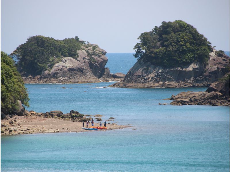 【徳島・海陽町水床】水床(みとこ)湾・太平洋シーカヤック＋スノーケル (夏シーズン）の紹介画像