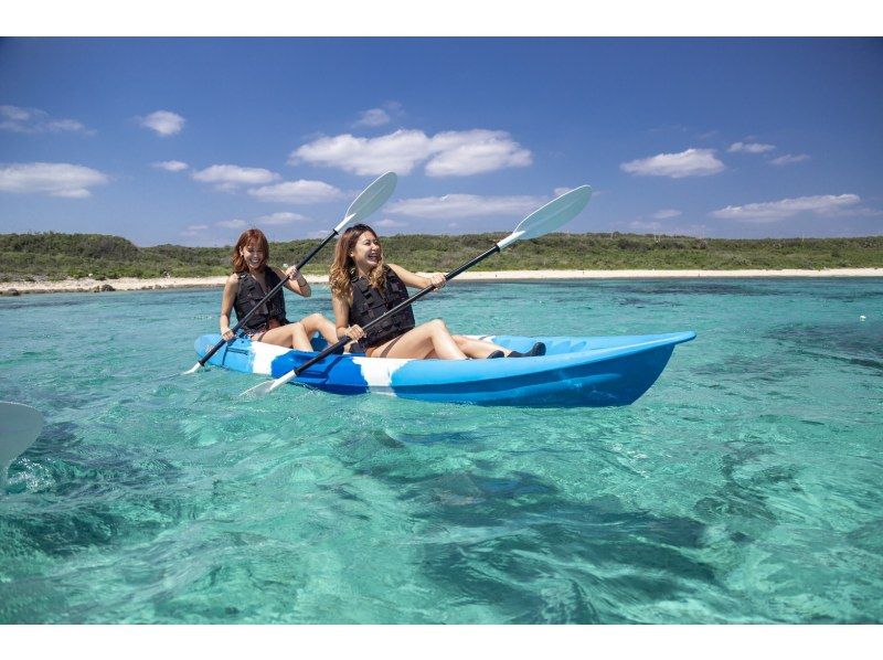 【宮古島/半日】地域クーポン対象！エメラルドに輝く海を一望！絶景宮古ブルービーチSUPorカヌー【写真データ無料】スーパーサマーセール実施中の紹介画像