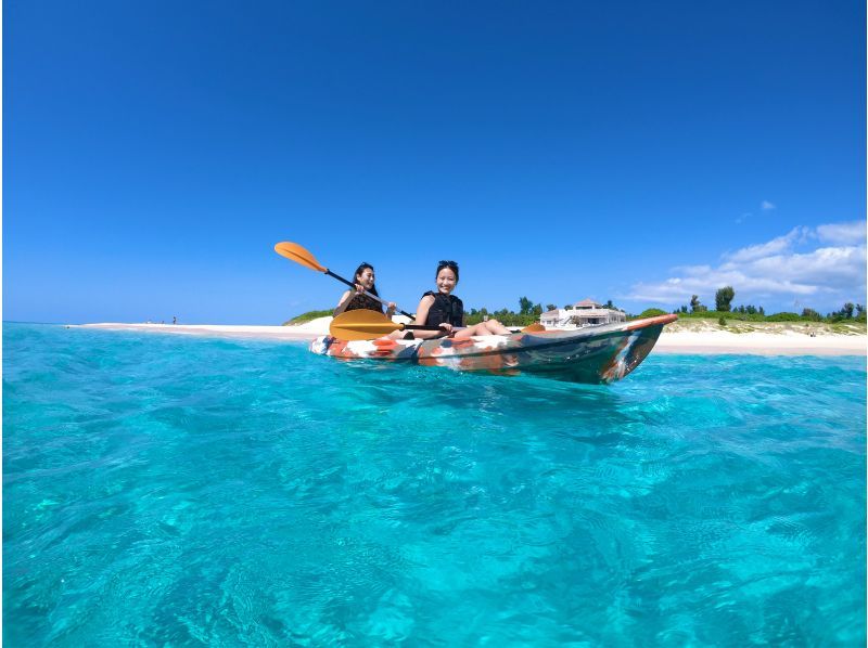 [Miyakojima/Half-day] Panoramic view of the emerald sea! Beach SUP/Canoe ★ Spectacular Miyako Blue ★ Free photo data! Pick-up and drop-off consultation OK! [Student discount plan]の紹介画像