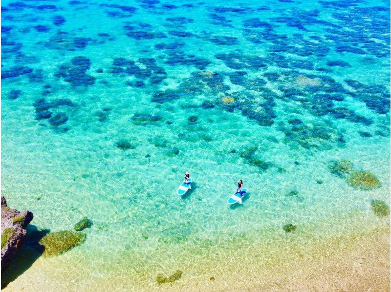 [Miyakojima/Half-day] Panoramic view of the emerald sea! Beach SUP/Canoe ★ Spectacular Miyako Blue ★ Free photo data! Pick-up and drop-off consultation OK!の紹介画像