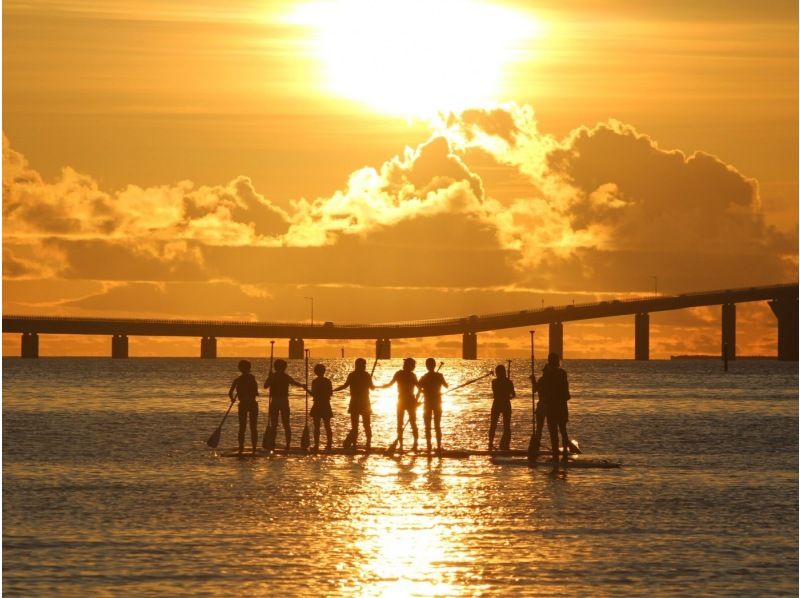 [Miyakojima/Evening] Selectable Sunset SUP/Canoe Tour ★ Exquisite Sunset ★ Same-day application OK ★ Free photo data ★ [Student discount plan]の紹介画像