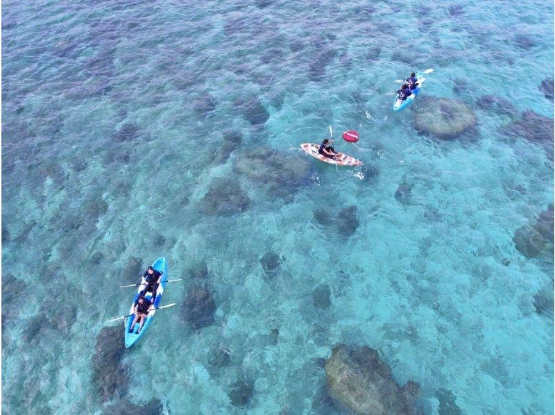 [Miyakojima/1 day] SUP x Pumpkin Cave Exploration x Canoe! Pick-up/drop-off within island available!