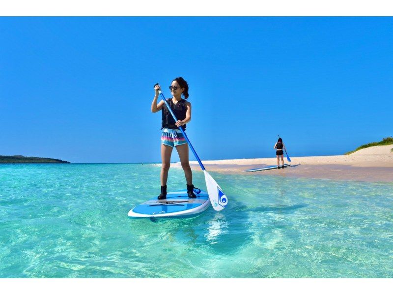 [宮古島/1天]免費照片資料和島嶼接送！徹底征服宮古島！ SUP x 浮潛 x 洞穴探險 x 獨木舟 [學生折扣計劃]の紹介画像