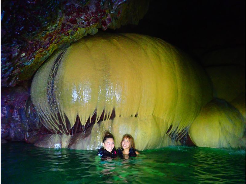 [Miyakojima/Half-day] Pumpkin Cave Caving & Sea Kayaking! Free photo data! Island pick-up available!