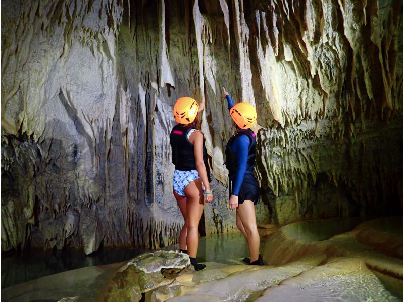 [Miyakojima/Half-day] Pumpkin Cave Caving & Sea Kayaking! Free photo data! Island pick-up available!