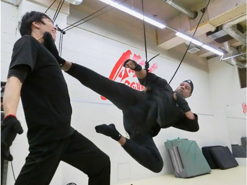[Tokyo Ochanomizu] Ninja wire action experienceの紹介画像