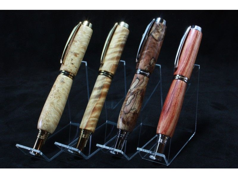 【大阪・住之江区】オリジナル木軸万年筆作りの紹介画像