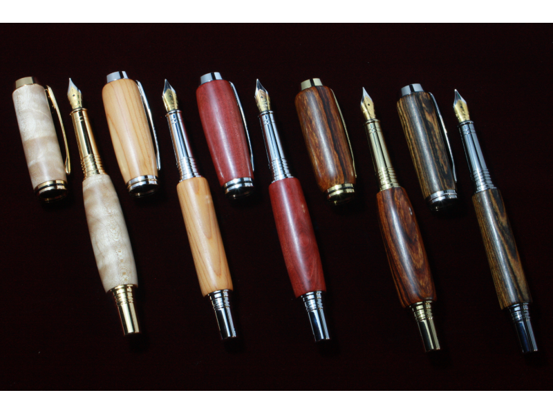 【大阪・住之江区】オリジナル木軸万年筆作りの紹介画像