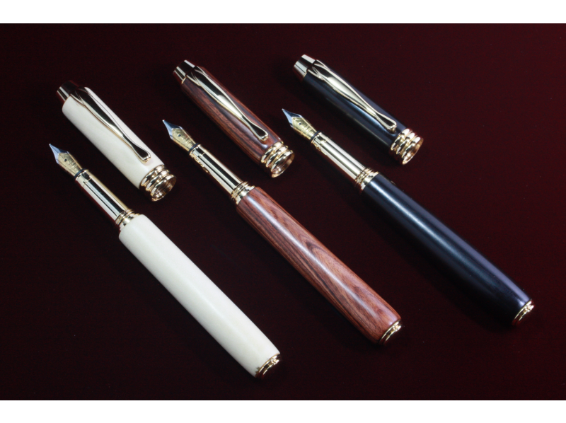 【大阪・住之江区】オリジナル木軸万年筆作りの紹介画像