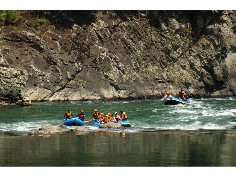 [Kumamoto's royal road] Kuma River rafting GoPro photo video tour [morning course]の紹介画像