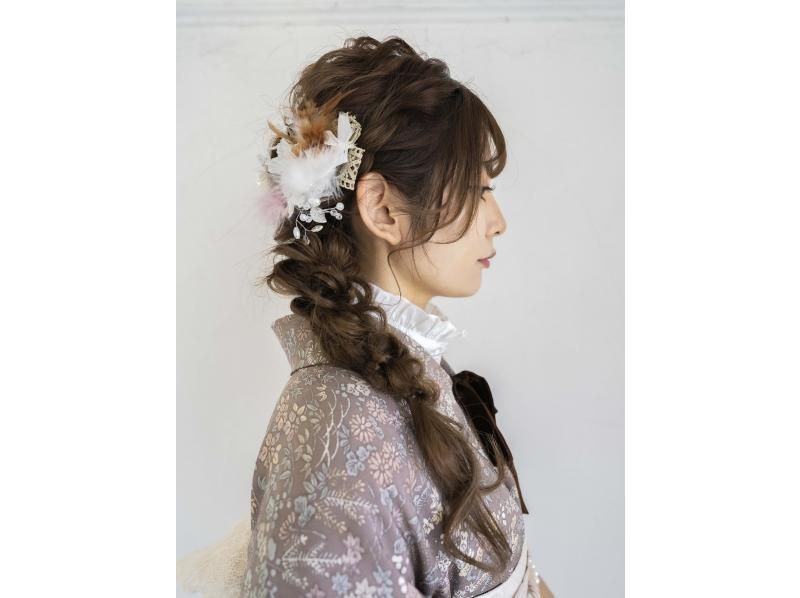 [Tokyo/Shinjuku]★Kimono set & hair set & dressing included plan! Free umbrella rental on rainy days♪の紹介画像