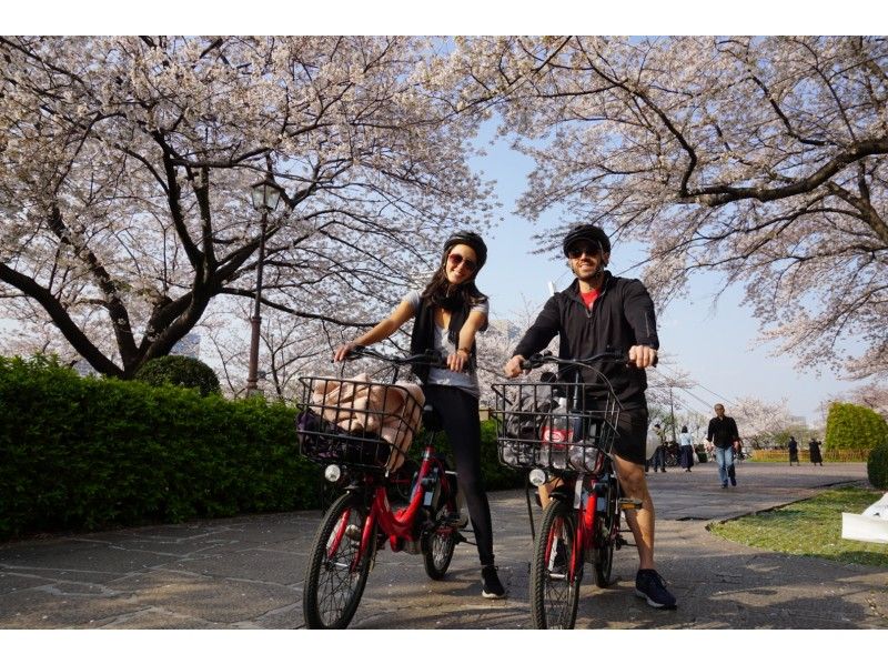 [Tokyo, 23 wards] Tour with a guide! Departure and arrival at Kanda, Imperial Palace, Hibiya. Tsukiji, Tsukishima course cycling tour (morning)の紹介画像