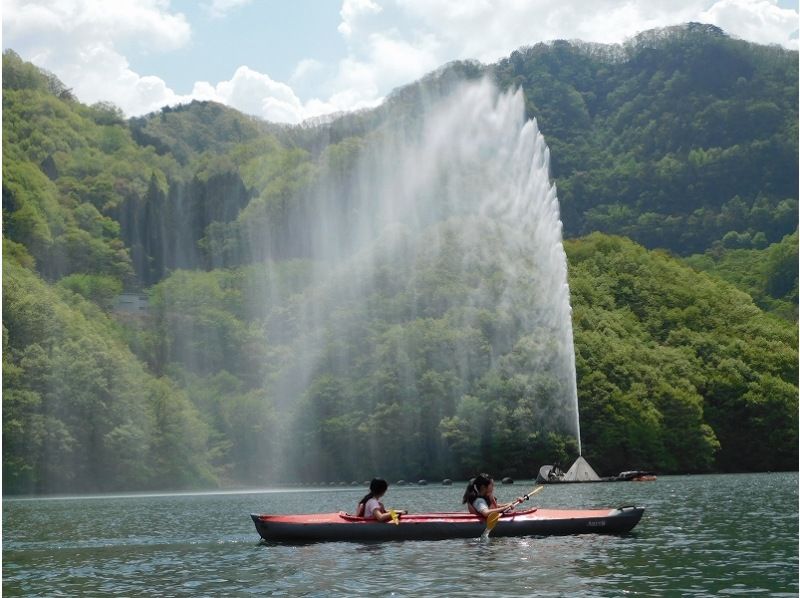 Kanukko [Kusagi Lake, Midori City, Gunma Prefecture] Canoeing available from age 3! (Half-day) Kusagi Lake canoe tour ☆ Free photos taken during the tour!の紹介画像