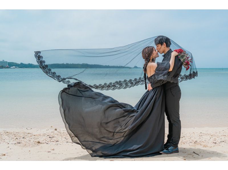 [沖縄Honjima]專業攝影師在海灘上拍照！婚紗照高品質和最低價格の紹介画像