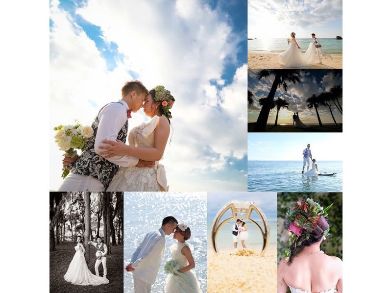 [Central / Northern Okinawa] Taken by a professional photographer on the beach! Wedding Photo High Quality & Lowest Priceの紹介画像