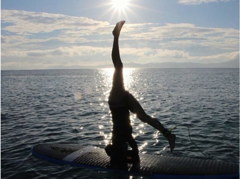 [Ishigaki Island] SUP yoga experience! Guided to a private beach Limited to one group の紹介画像
