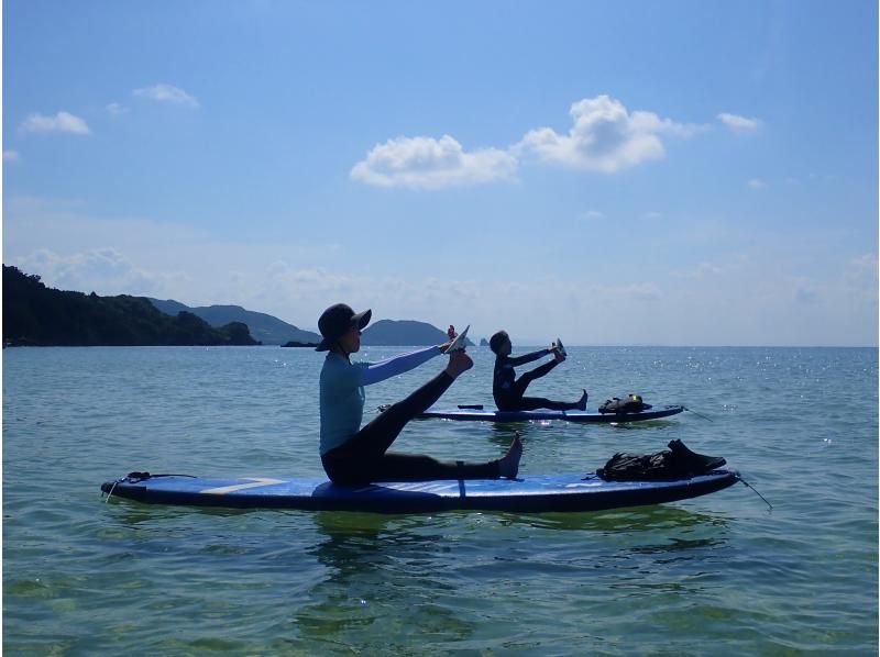 SALE! [Ishigaki Island] SUP yoga experience! One group per day, completely private, with GoPro photo gift and herbal tea included★の紹介画像