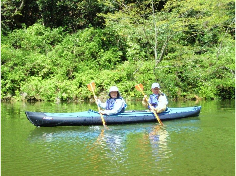 【関東／群馬 埼玉県境／かんな湖】レイクカヌー カヤック　穴場でたっぷりロングツーリング(乗船2倍)　◎春はお花見★新緑、秋は紅葉＆冬桜の紹介画像