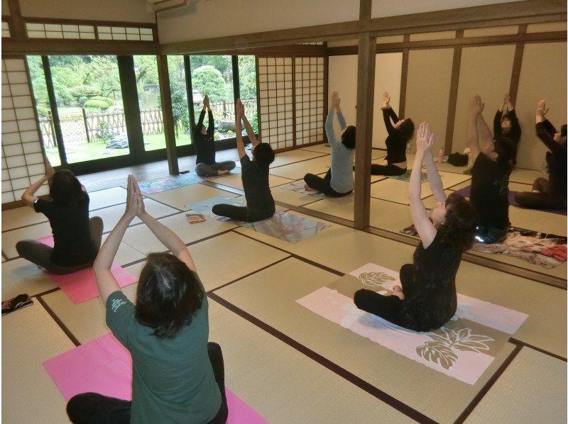 【東京・早稲田・1/24（土）開催】日本庭園ナイトヨガ～2本立てでリラックスの紹介画像