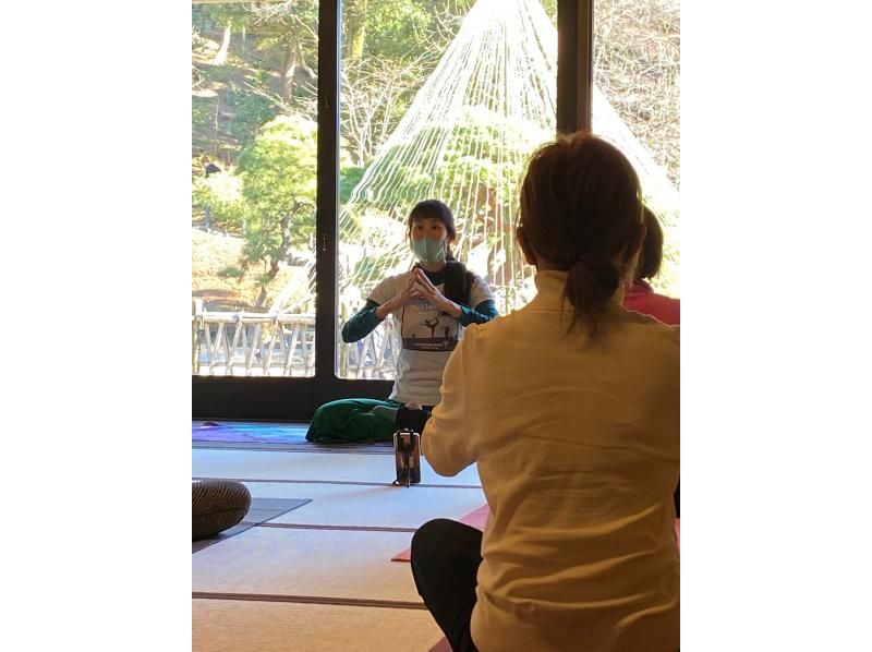 【東京・早稲田・1/24（土）開催】日本庭園ナイトヨガ～2本立てでリラックスの紹介画像