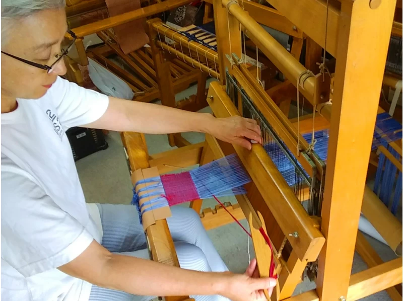 【Tokyo · Tama】Weaving Experience and Workshop Tourの紹介画像