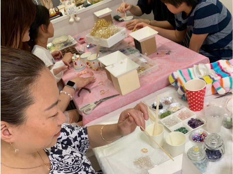 [Tokyo Shirokanedai] Participation is OK from 4 years old! Healing amulet orgonite makingの紹介画像