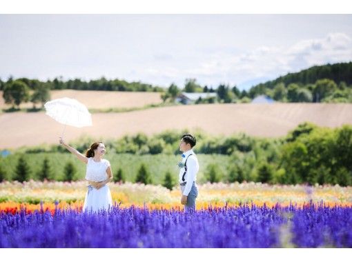 北海道 富良野 ウェディングロケーションフォト 富良野プラン トラベルコ