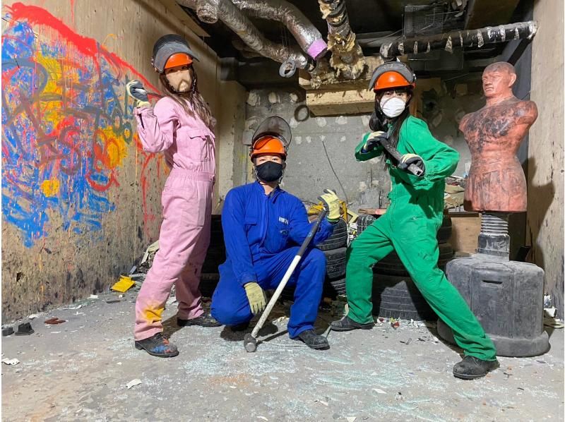 【東京・西新宿】BREAKROOMで思うままにぶっ壊せ！！◆ソロ活・グループ・友達同士におすすめの紹介画像