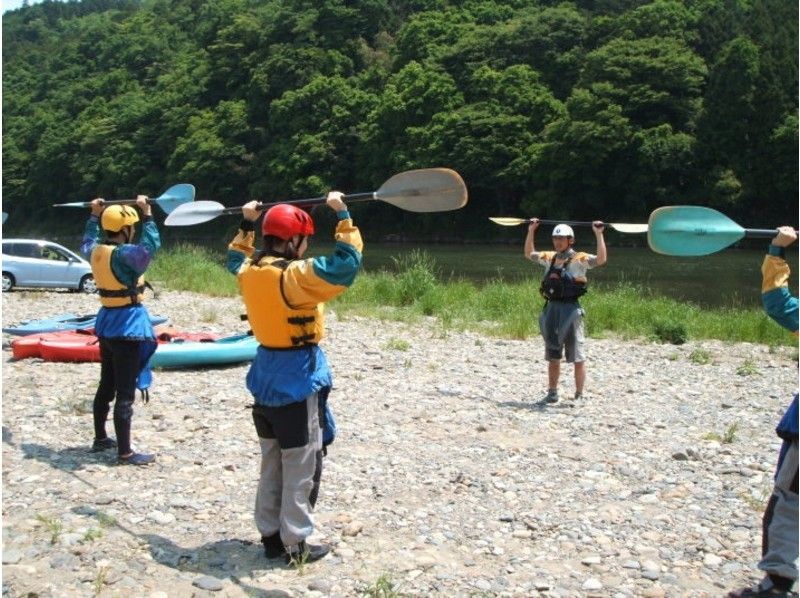 [栃木·中川]皮艇體驗課程（河下）の紹介画像