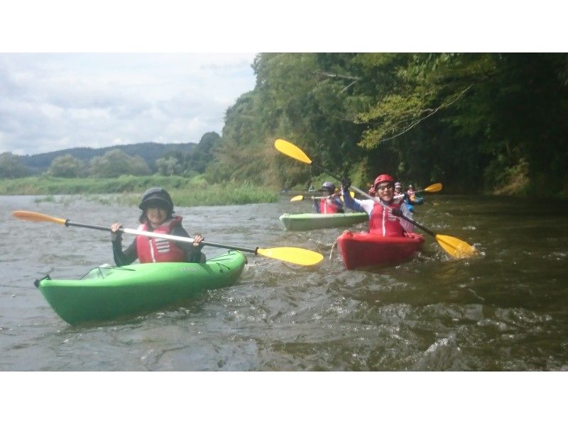 [Tochigi ・ Nakagawa]Kayak Experience course (down the river)の紹介画像
