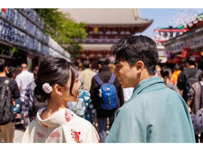 【東京・浅草本店】ロケーションフォト撮影付き、着物レンタルプラン！1時間50カットのデータ納品！の紹介画像