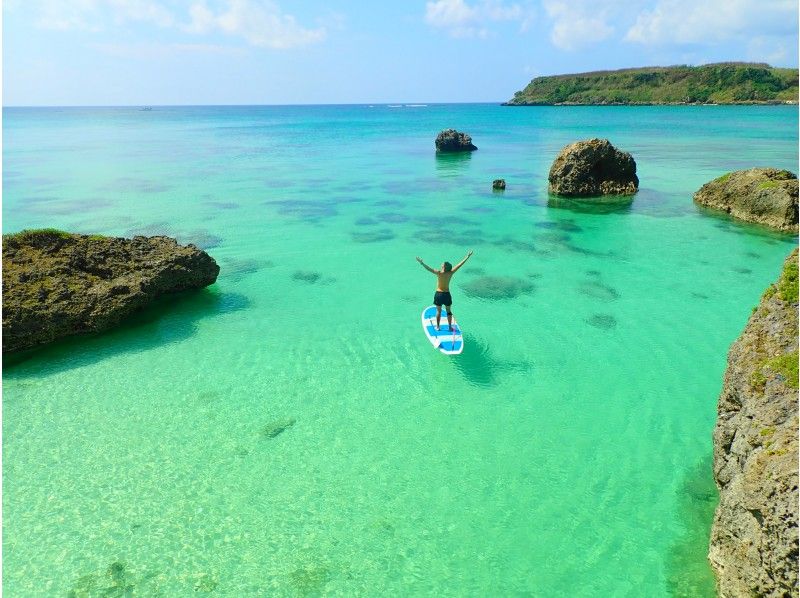 [宫古岛/半天] SUP/划独木舟&海龟浮潜 半天热门活动 免费拍照 [地区优惠券目标] 超级夏季促销进行中の紹介画像