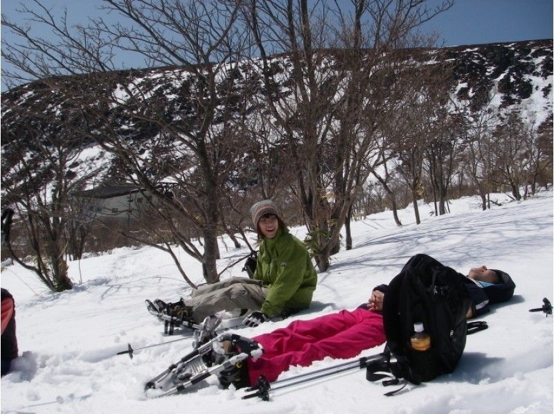 [栃木/那須高原]與纜車“ Jeans山”的“雪上徒步破壞”の紹介画像