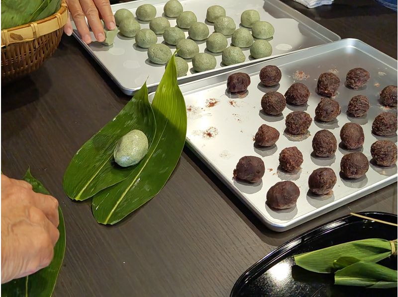 【新潟・十日町】新潟の伝統食「笹団子」作り体験の紹介画像