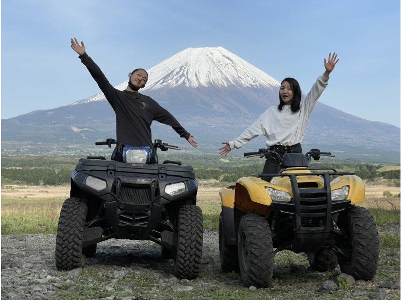 FUJIMI限定 ツーリングカーシリーズ 4台セット Shizuoka] ATV Buggy 60 min! Superb view Mt. Fuji's wilderness and