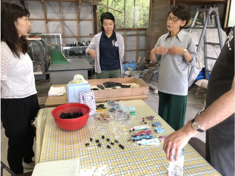 【Tokyo · Kozushima】Strap Making With Obsidianの紹介画像