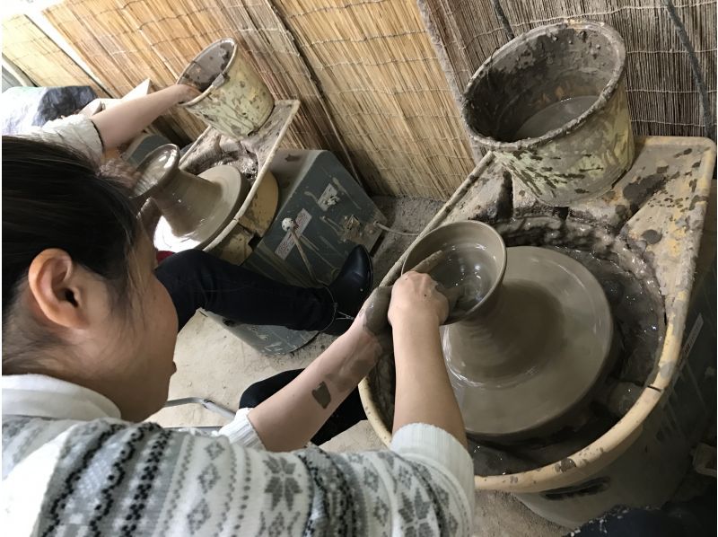 [Hyogo/ Amagasaki] 2 minutes on foot from the station! The 9th Year pottery wedding plan! Ceramic art experience (6 electric potter's wheel courses)の紹介画像