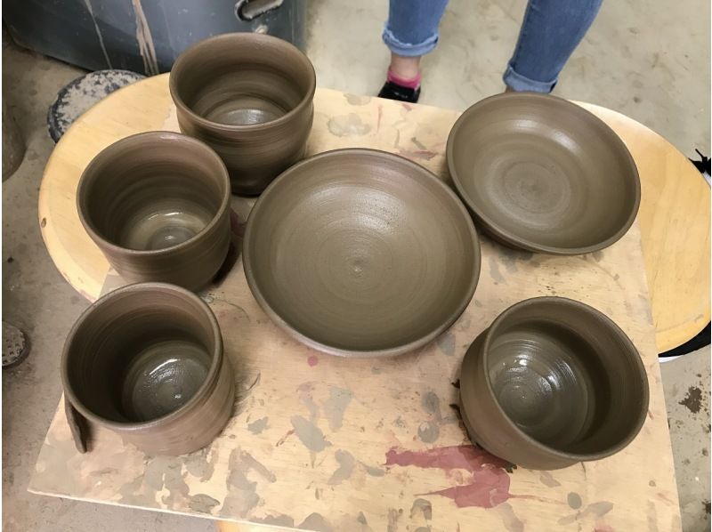 [Hyogo/ Amagasaki] 2 minutes on foot from the station! The 9th Year pottery wedding plan! Ceramic art experience (6 electric potter's wheel courses)の紹介画像